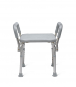 shower chair with arms and without back